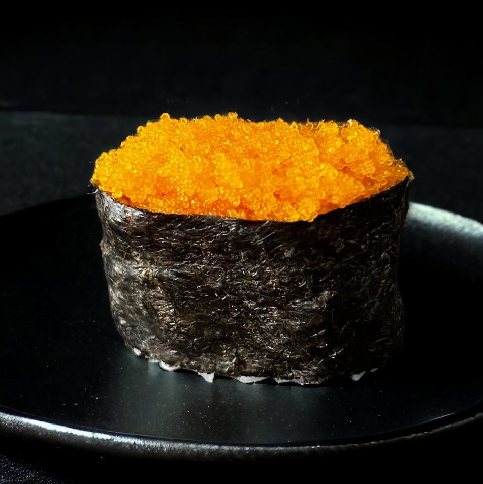 Smelt Roe (Masago) Nigiri | Noble Fish Sushi & Market